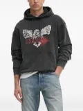 The Kooples eagle-print hoodie - Grey