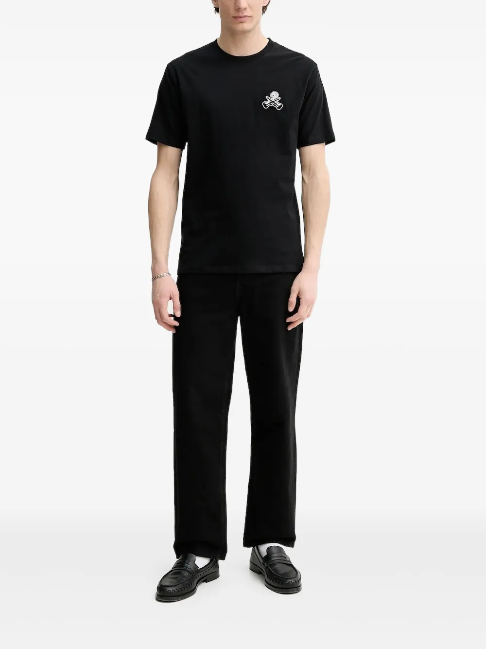 The Kooples skull-detail T-shirt | Black | Image 1
