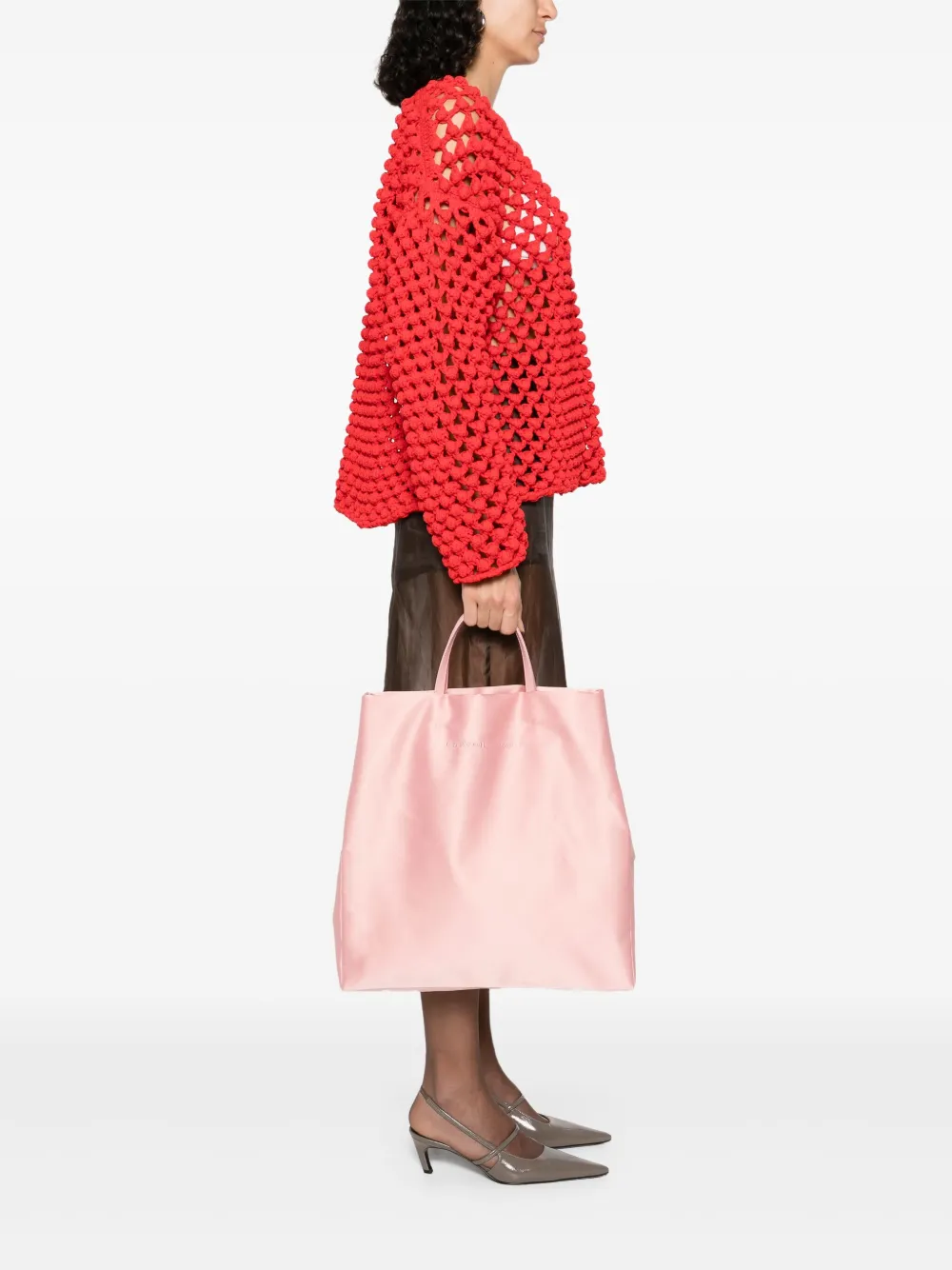 Carven Jeanne tote bag - Roze