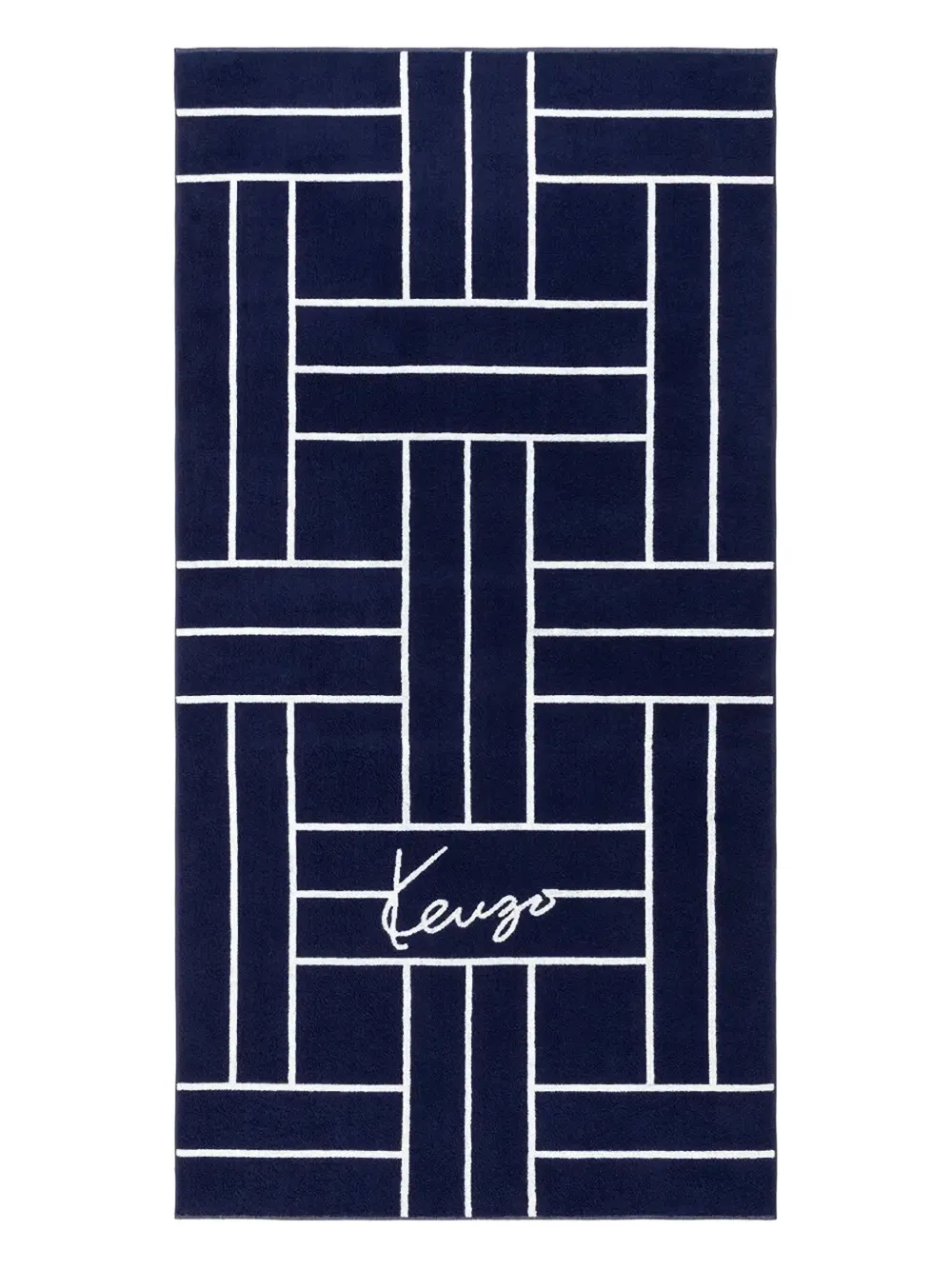 Kenzo Tatami beach towel | Blue | Image 1