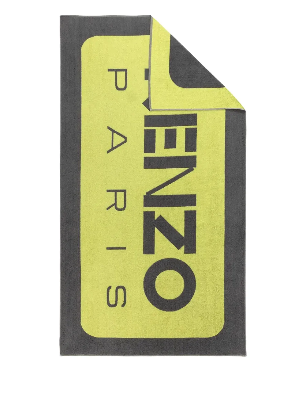  Kenzo Logo Beach Towel - Green 