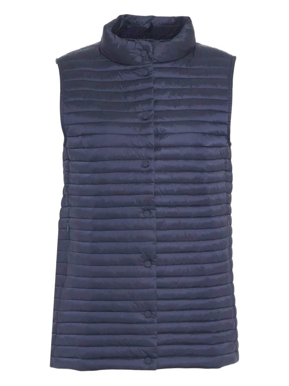 Save The Duck quilted gilet Blauw