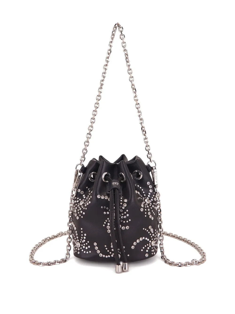 La Carrie mini crystal-embellished bucket bag | Bucket Bags | Image 2