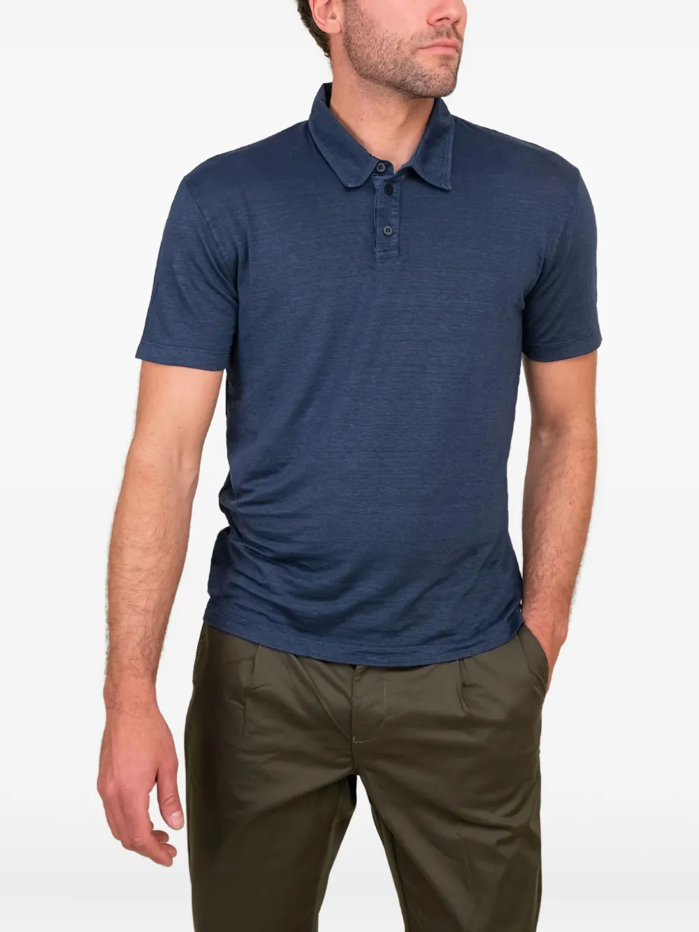 Daniele Fiesoli short-sleeved polo shirt | Blue | Image 1