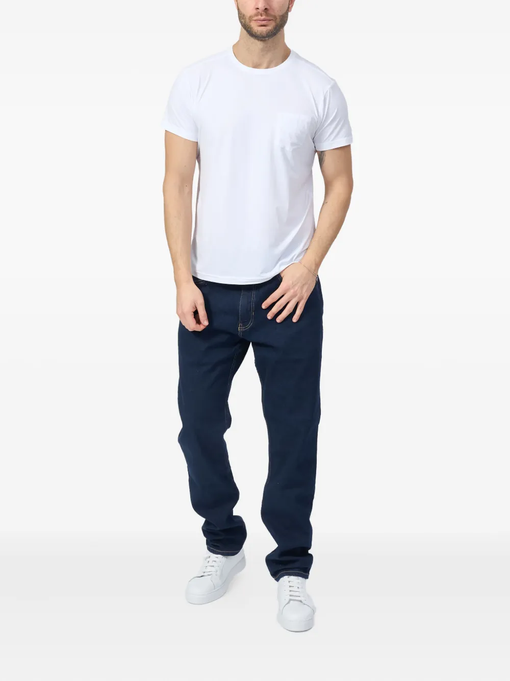 Save The Duck pocket short-sleeve T-shirt - Wit