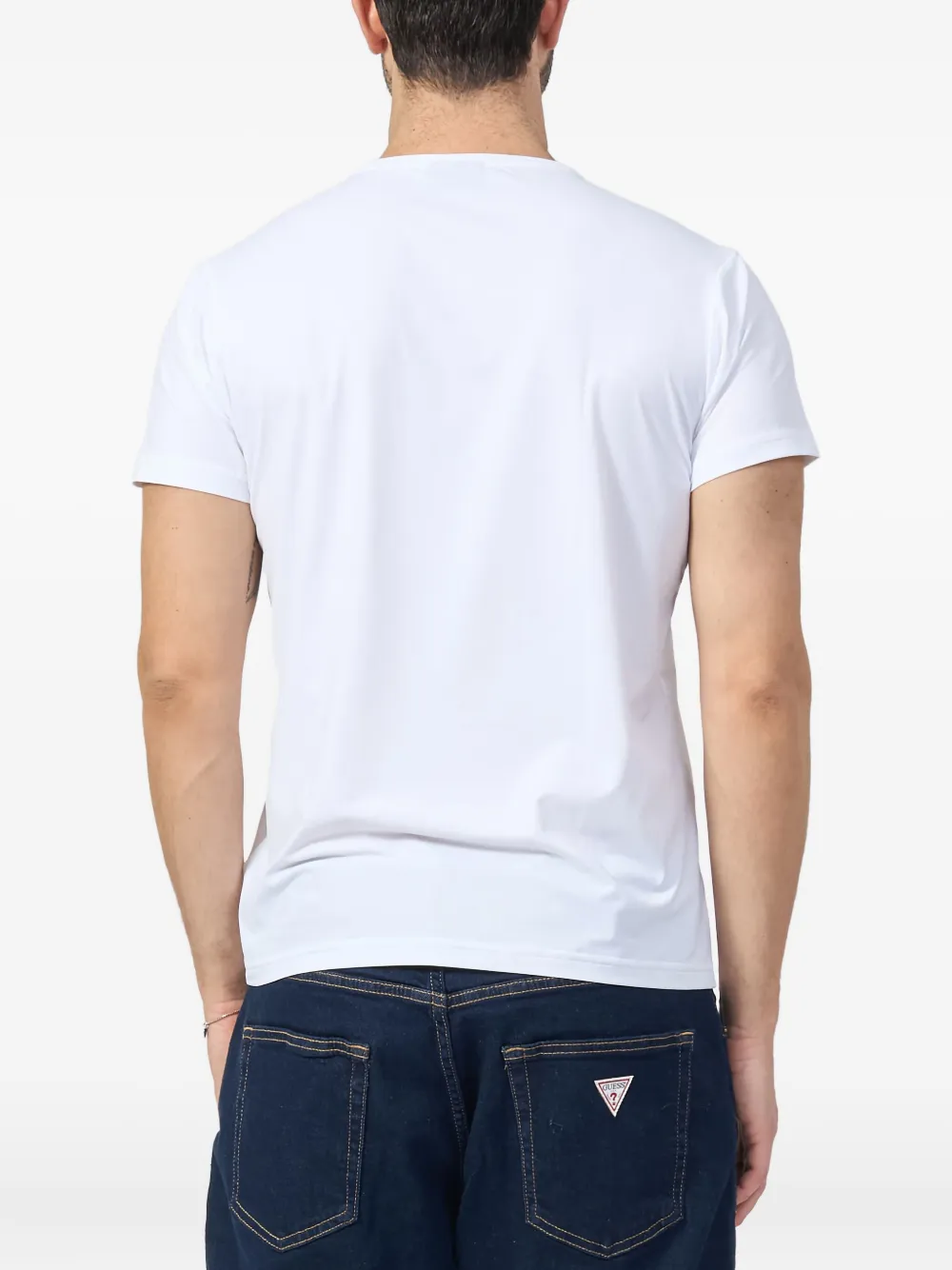 Save The Duck pocket short-sleeve T-shirt Wit