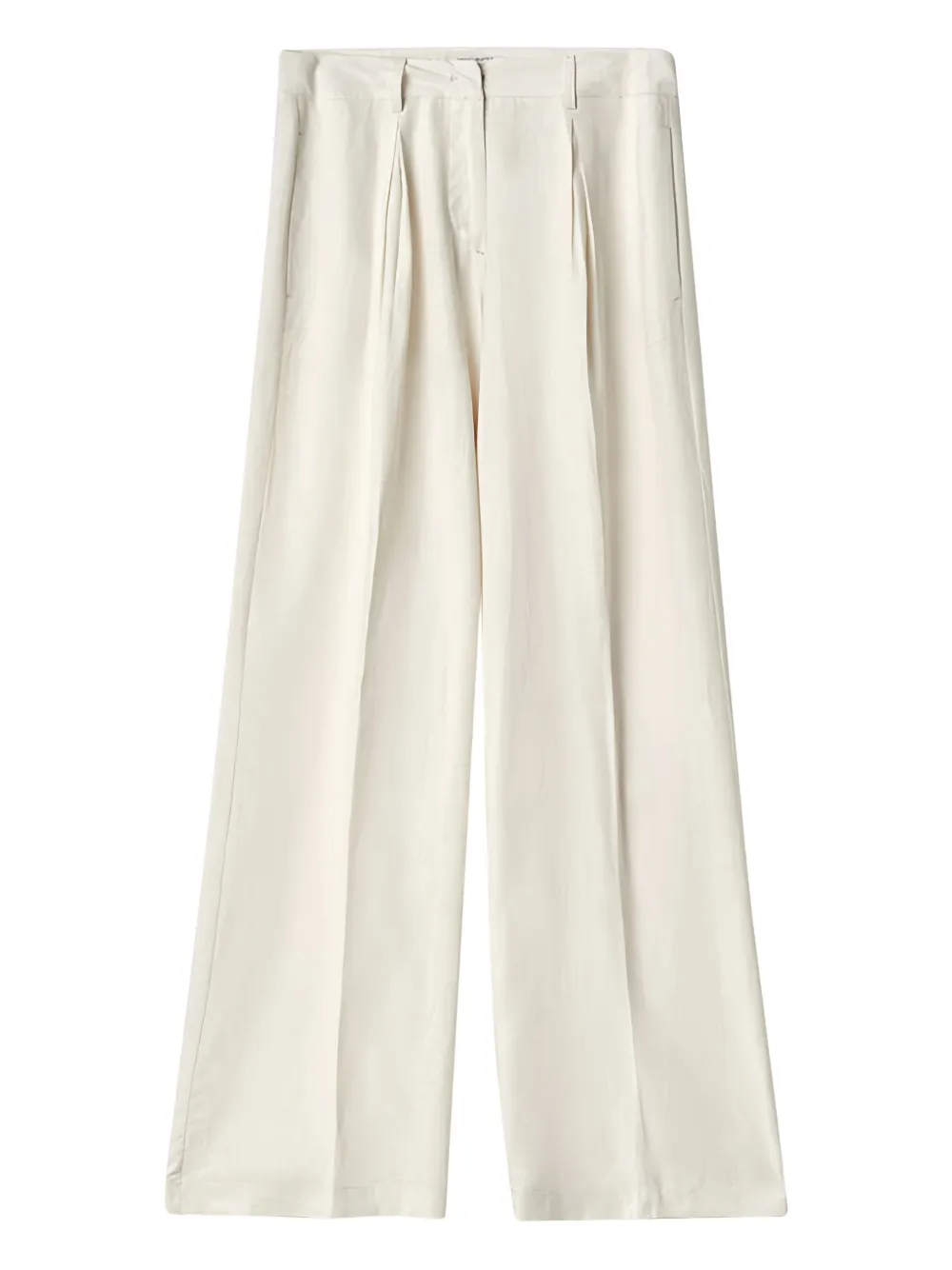 HINNOMINATE pleated-details trousers | White | Image 1