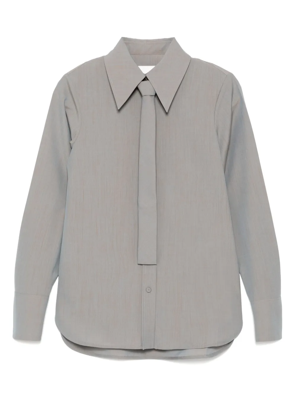 Jil Sander Gestrikte blouse Grijs