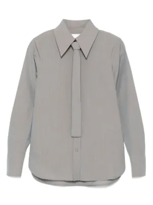 Maison Margiela トロンプルイユ シャツ | ニュートラル | FARFETCH JP
