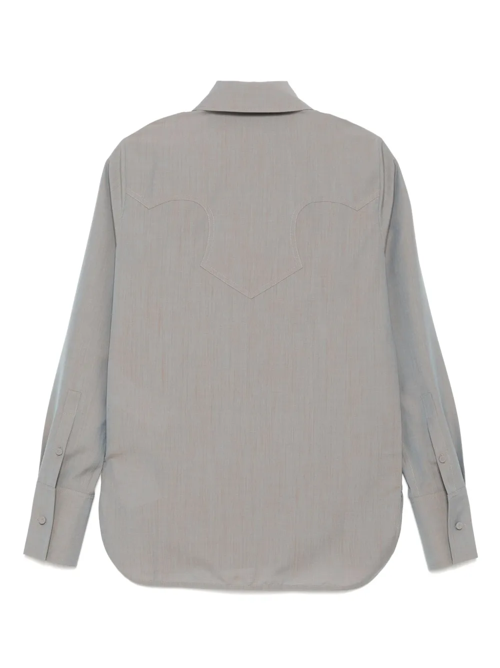 Jil Sander Gestrikte blouse - Grijs