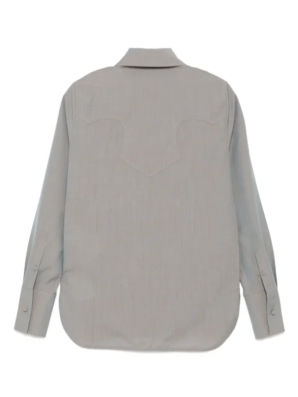 Jil Sander ネクタイ シャツ | グレー | FARFETCH JP