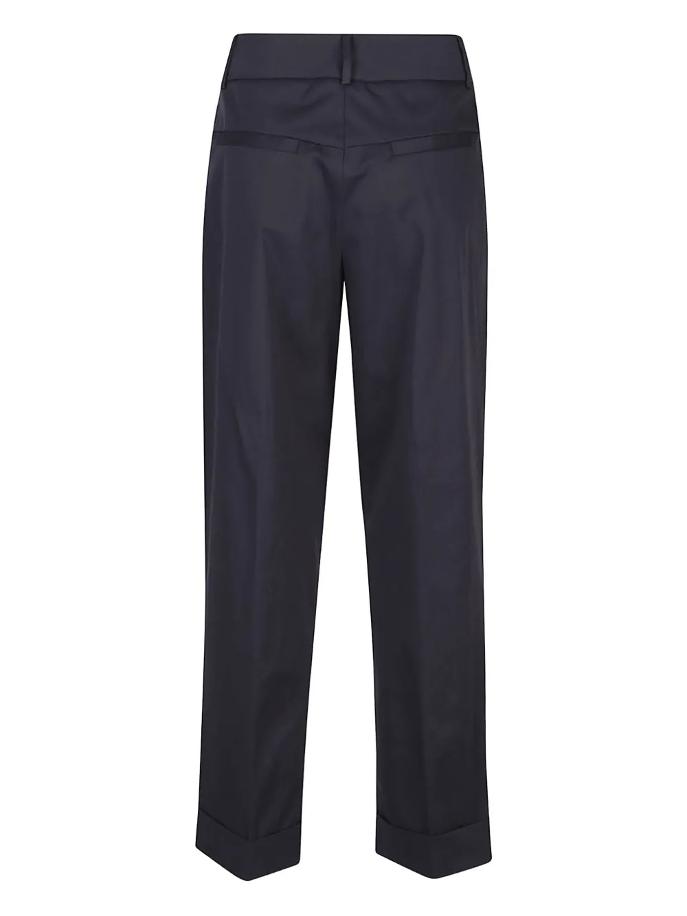 Peserico crystal-embellishment trousers Zwart