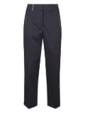Peserico crystal-embellishment trousers - Black