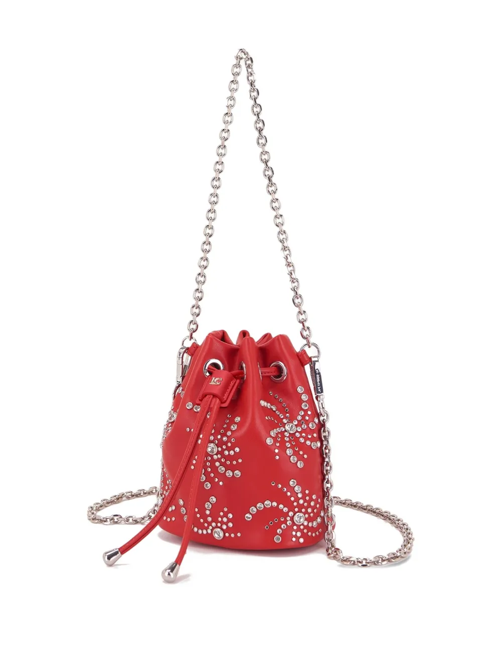 La Carrie mini crystal-embellished bucket bag | Bucket Bags | Image 2