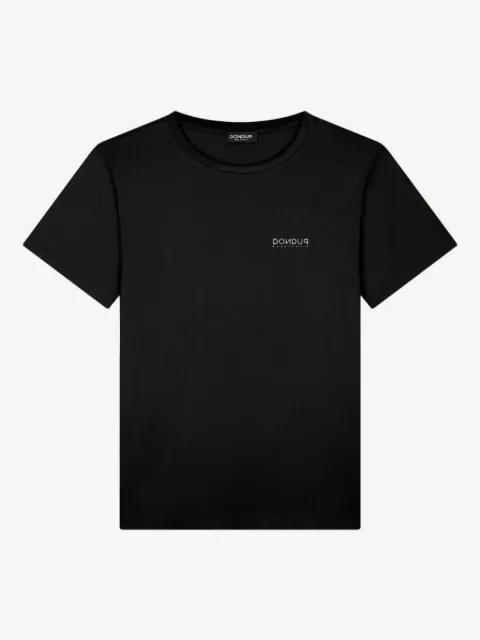 DONDUP playera con cuello redondo y logo bordado