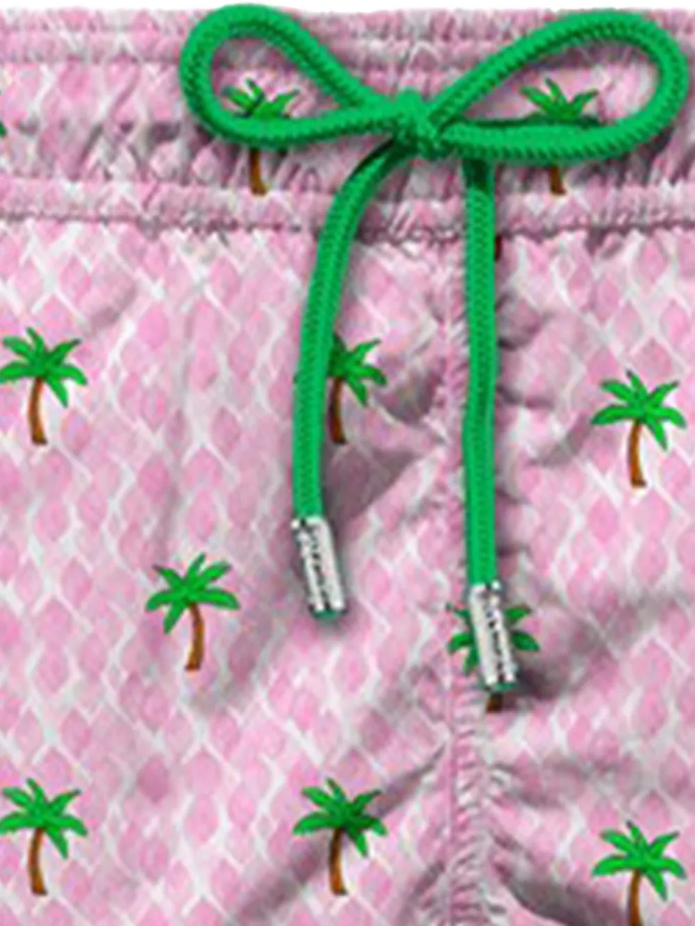 MC2 Saint Barth Comfort Light zwembroek met palmboomprint Roze