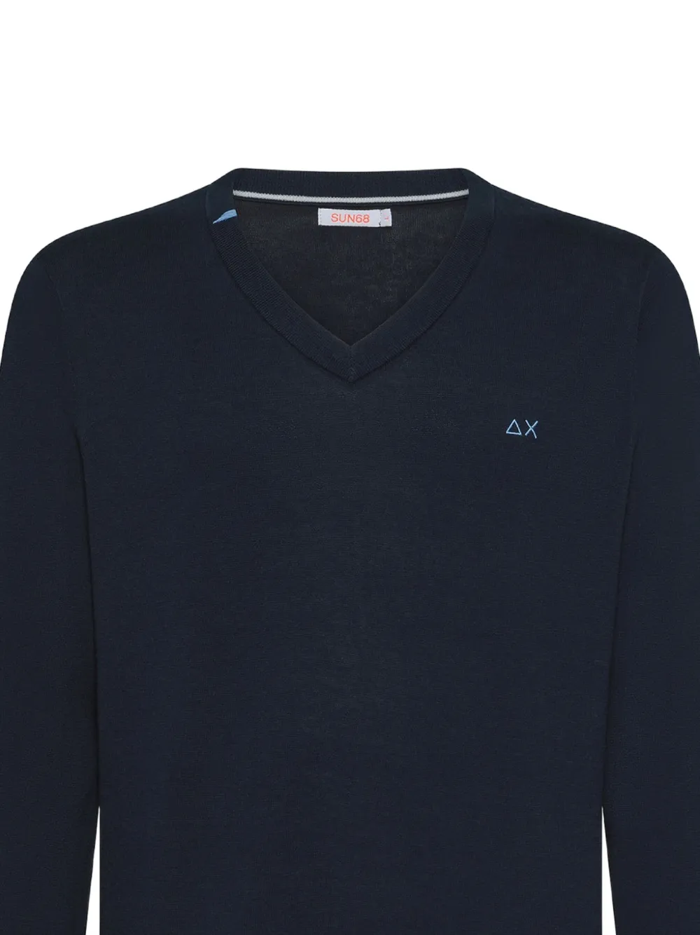 Sun68 Katoenen trui - Blauw