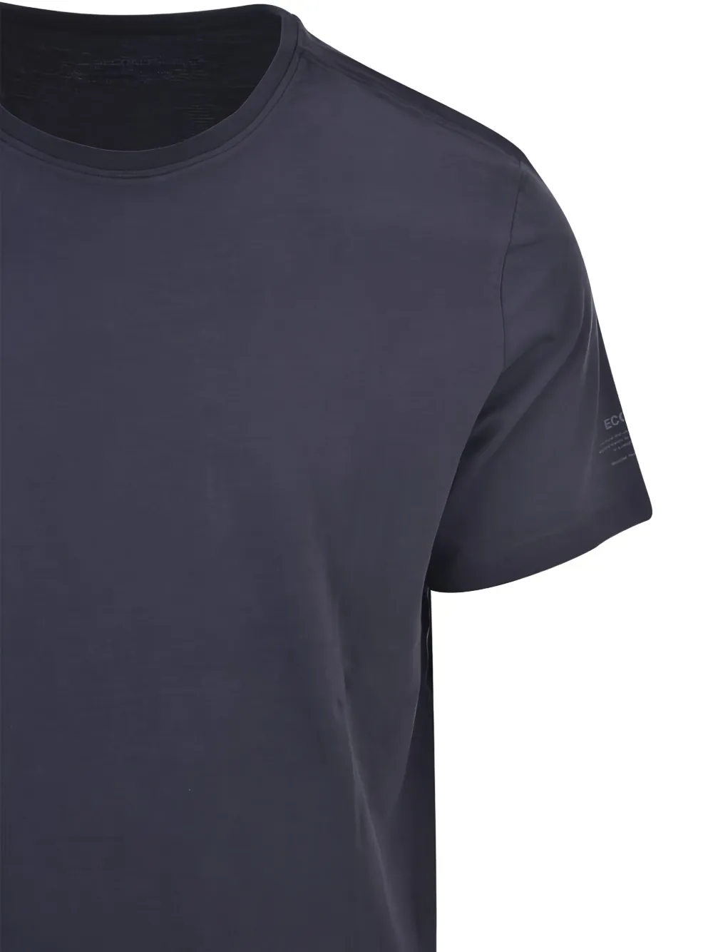 Ecoalf crew-neck short-sleeve T-shirt Blauw