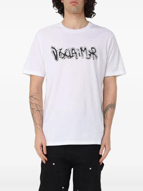 DISCLAIMER graffiti-print T-shirt