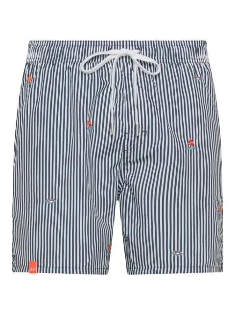 Sun68 striped swim shorts
