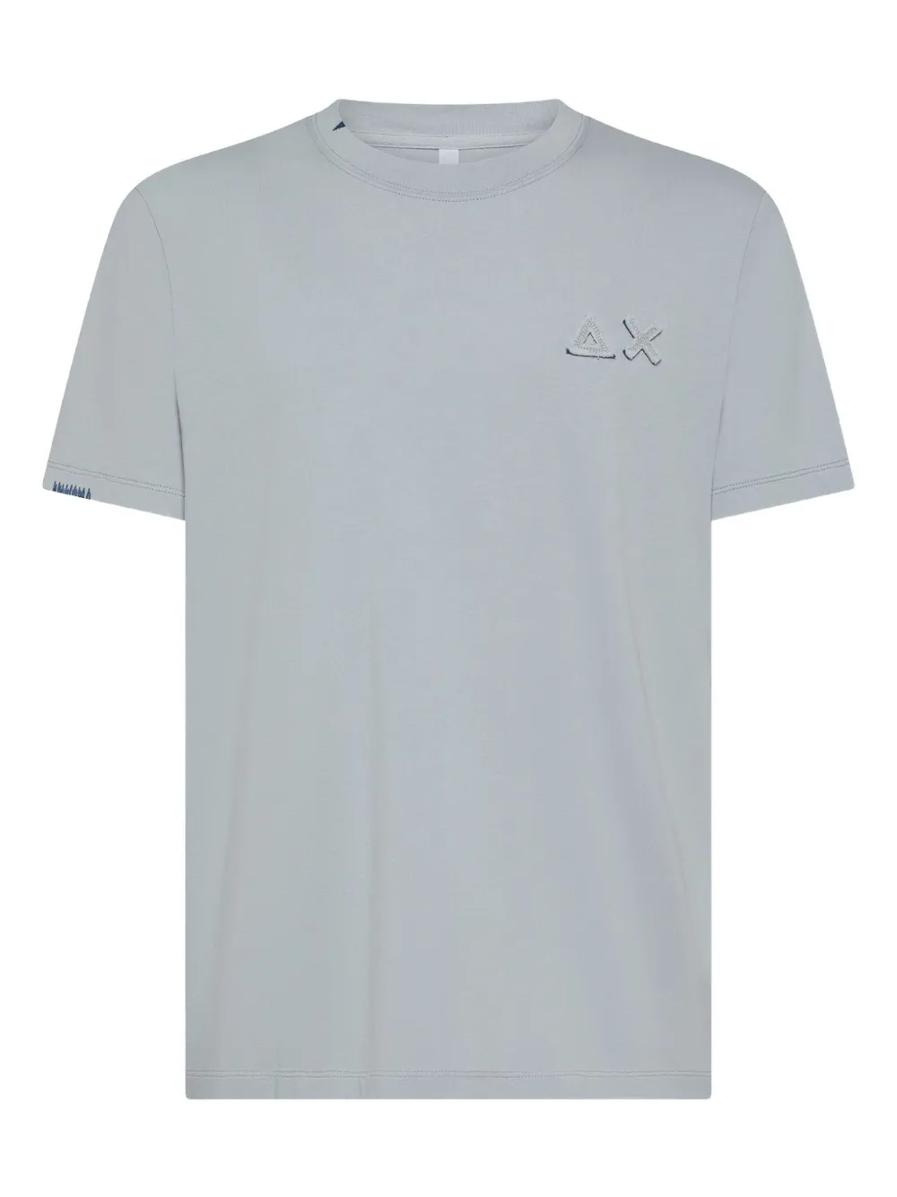 Sun68 embroidered-logo T-shirt | Grey | Image 1