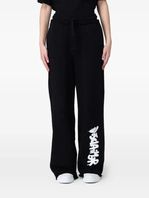 DISCLAIMER embellished drawstring trousers