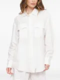 HINNOMINATE patch-pocket shirt - White