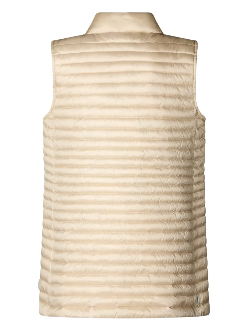 Save The Duck quilted sleeveless gilet Beige