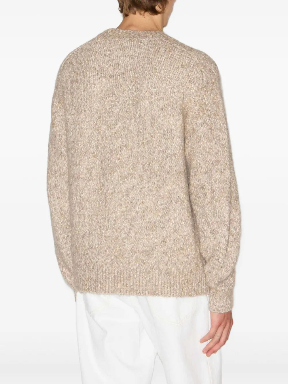 Isabel Marant Hanori Sweater In Neutral