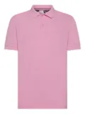 Sun68 embroidered short-sleeve polo shirt - Pink