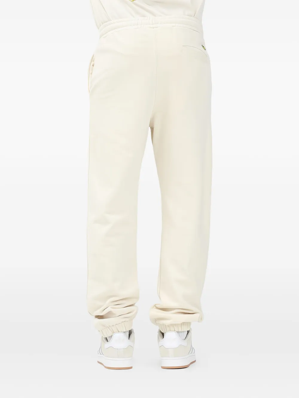 BARROW Trainingsbroek met geborduurd logo Beige
