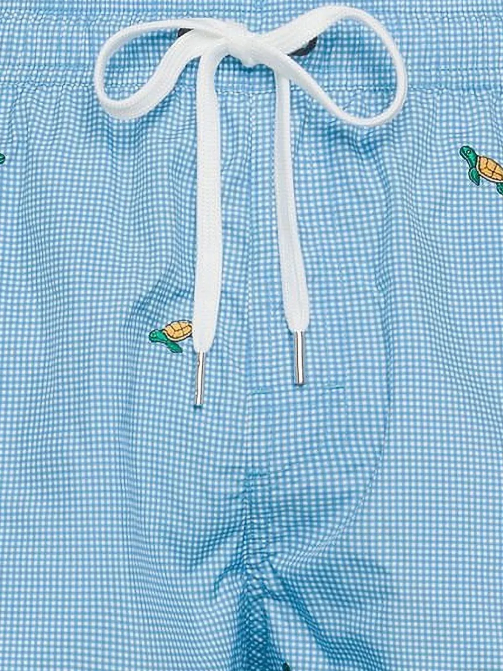 Sun68 Geruite zwembroek Blauw