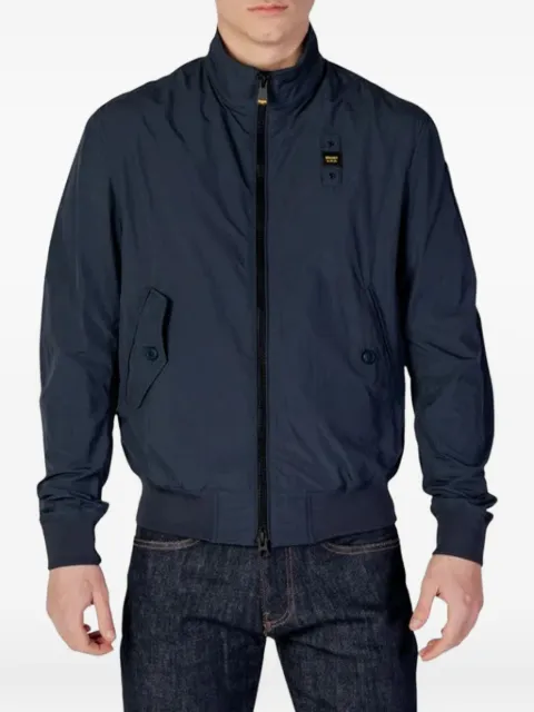 Blauer zip-fastening jacket