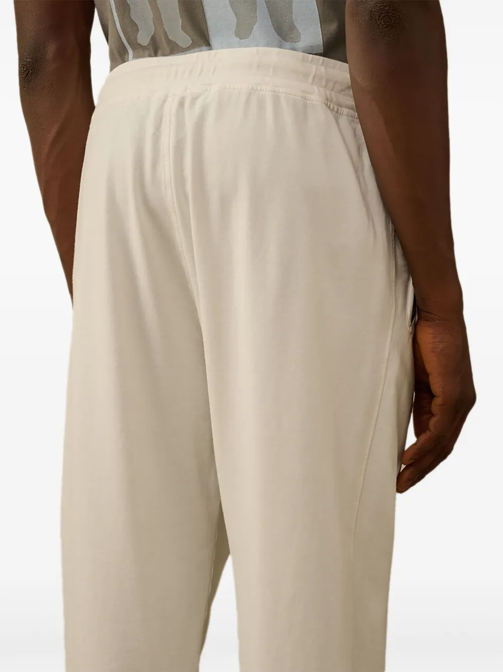 C.P. Company Trainingsbroek met ritszak en trekkoord Beige
