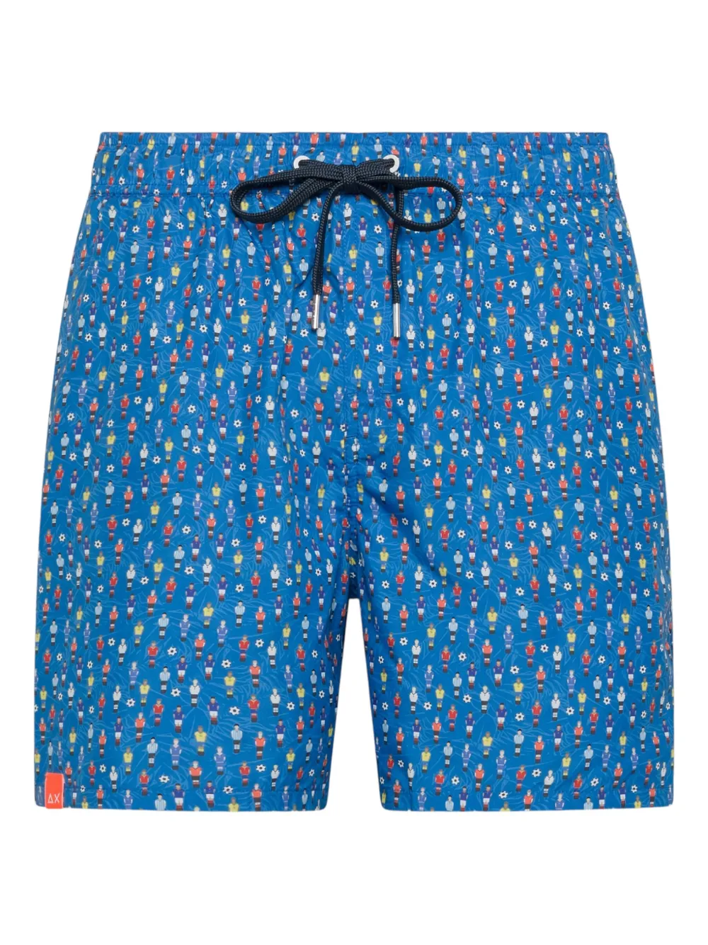Sun68 graphic-print swim shorts | Blue | Image 1