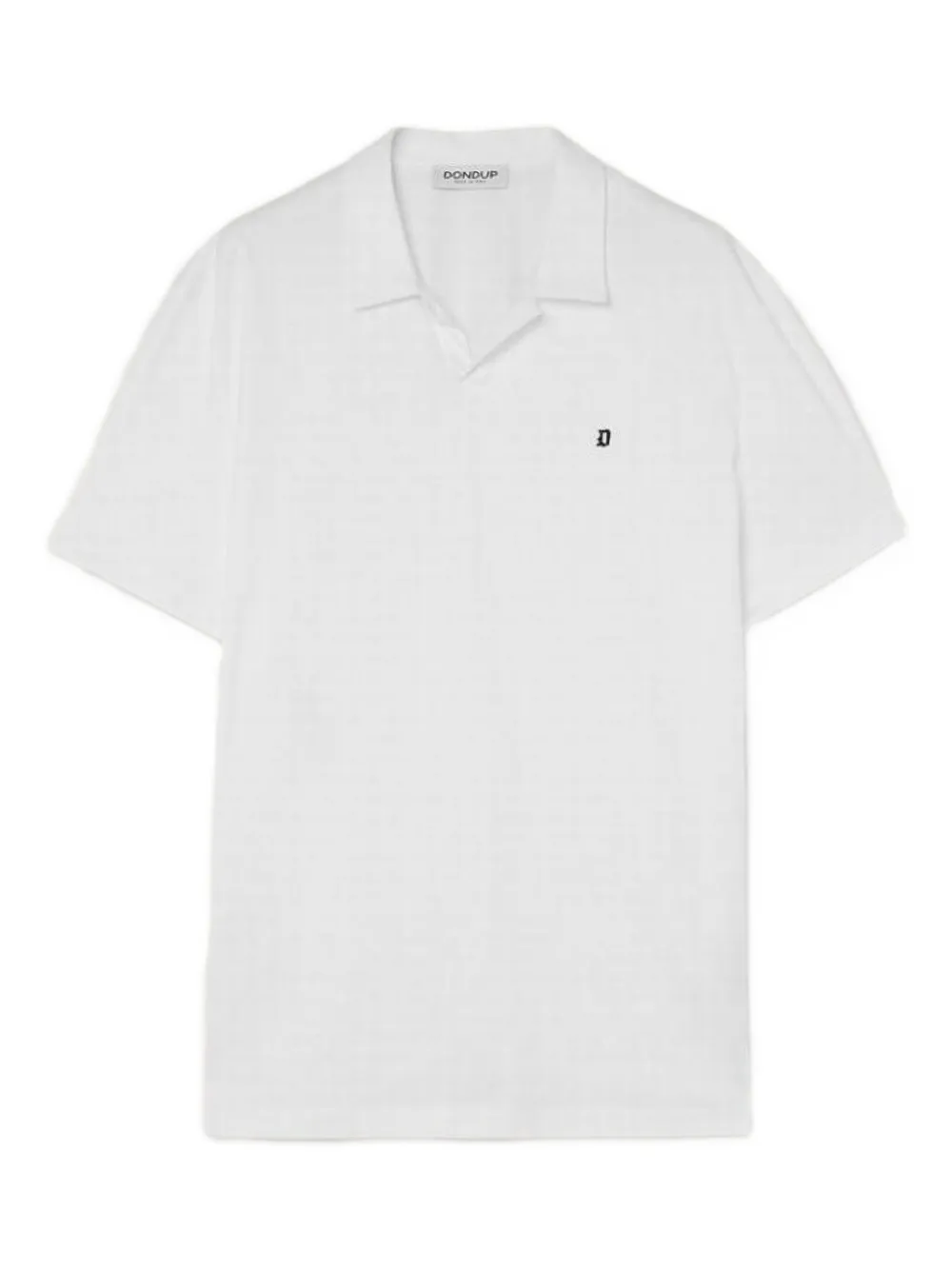 DONDUP small-logo cotton polo shirt Wit