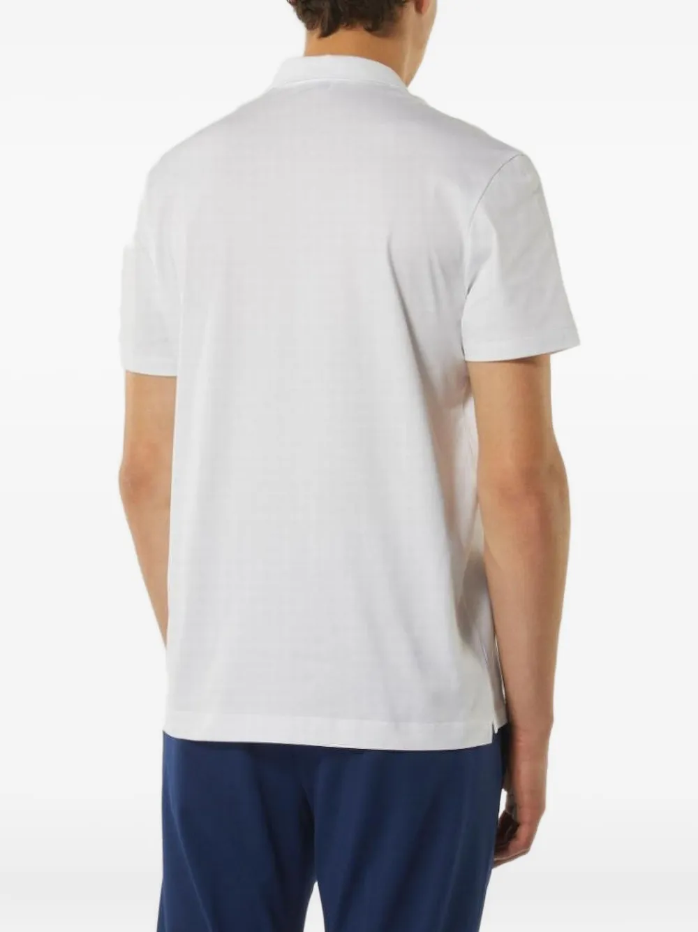 DONDUP small-logo cotton polo shirt Wit