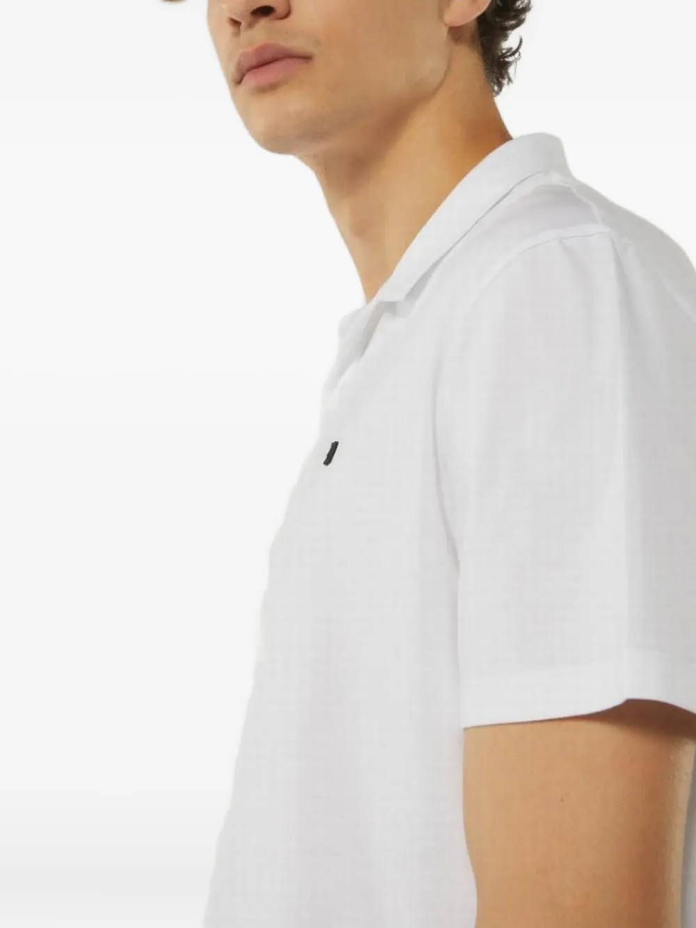 DONDUP small-logo cotton polo shirt Wit