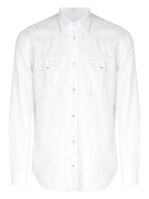 DONDUP double-pocket long-sleeve shirt