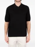 Emporio Armani half-zip polo shirt - Black