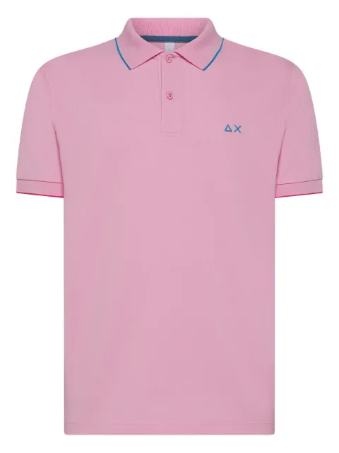 Sun68 embroidered polo shirt
