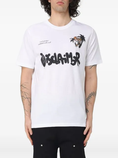 DISCLAIMER graffiti-print T-shirt