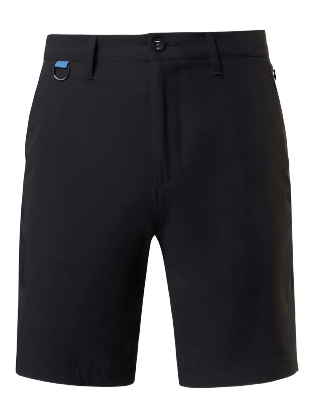 North Sails logo-plaque ring-detail shorts Blauw