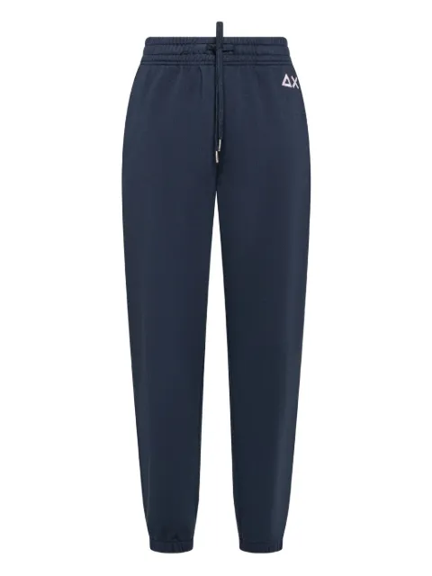 Sun68 embroidered-logo drawstring trousers