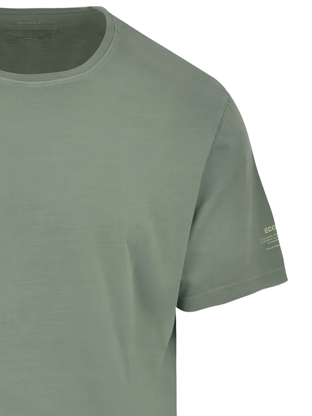 Ecoalf T-shirt met ronde hals Groen