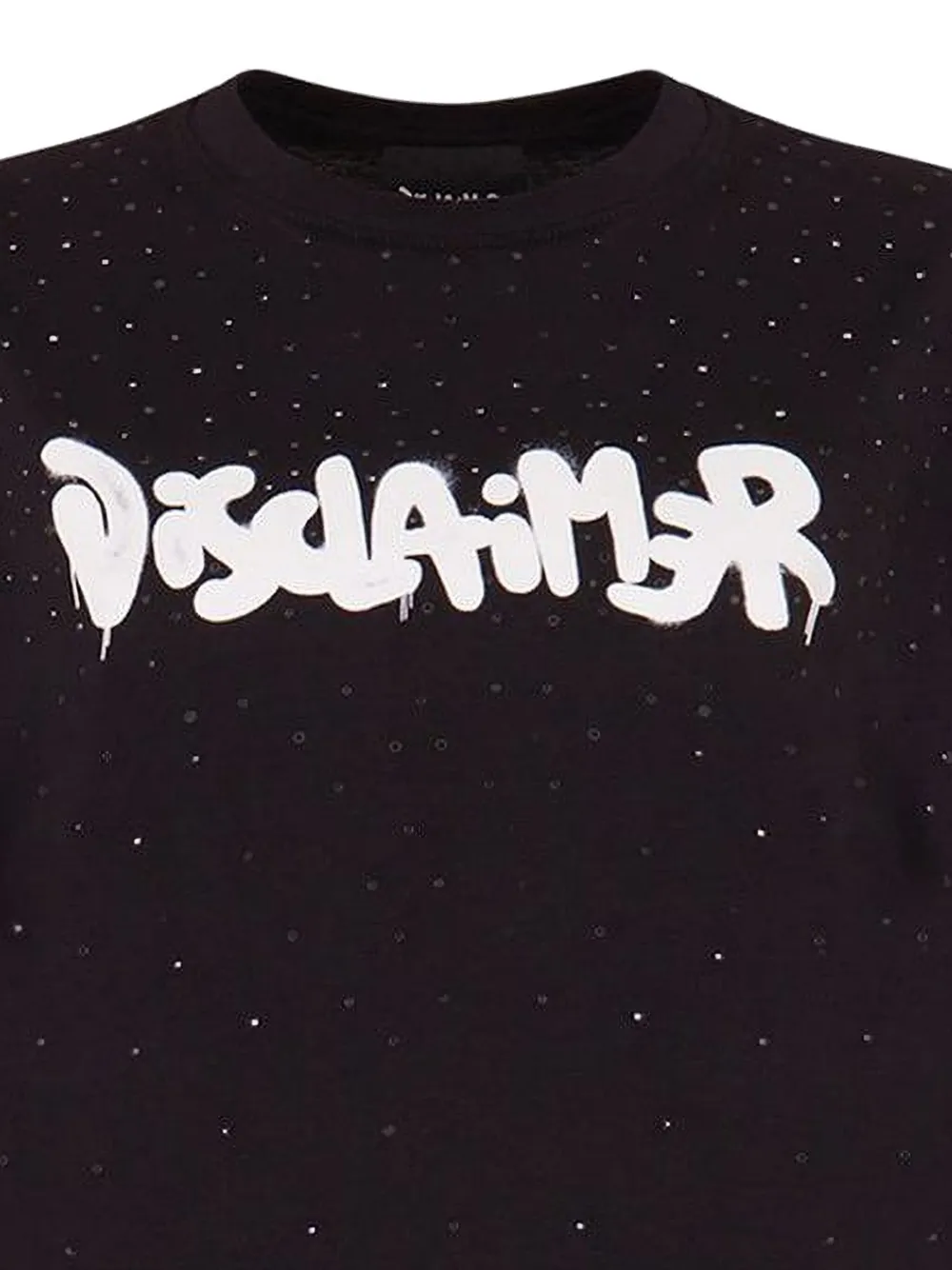 DISCLAIMER embellished logo-print T-shirt | T-Shirts & Jersey Shirts | Image 2