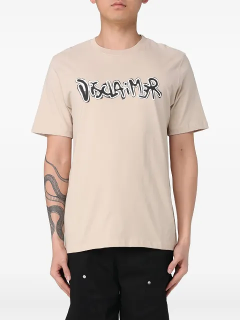 DISCLAIMER graffiti-print T-shirt