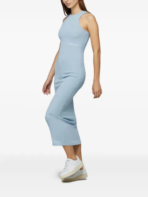HINNOMINATE ribbed midi dress