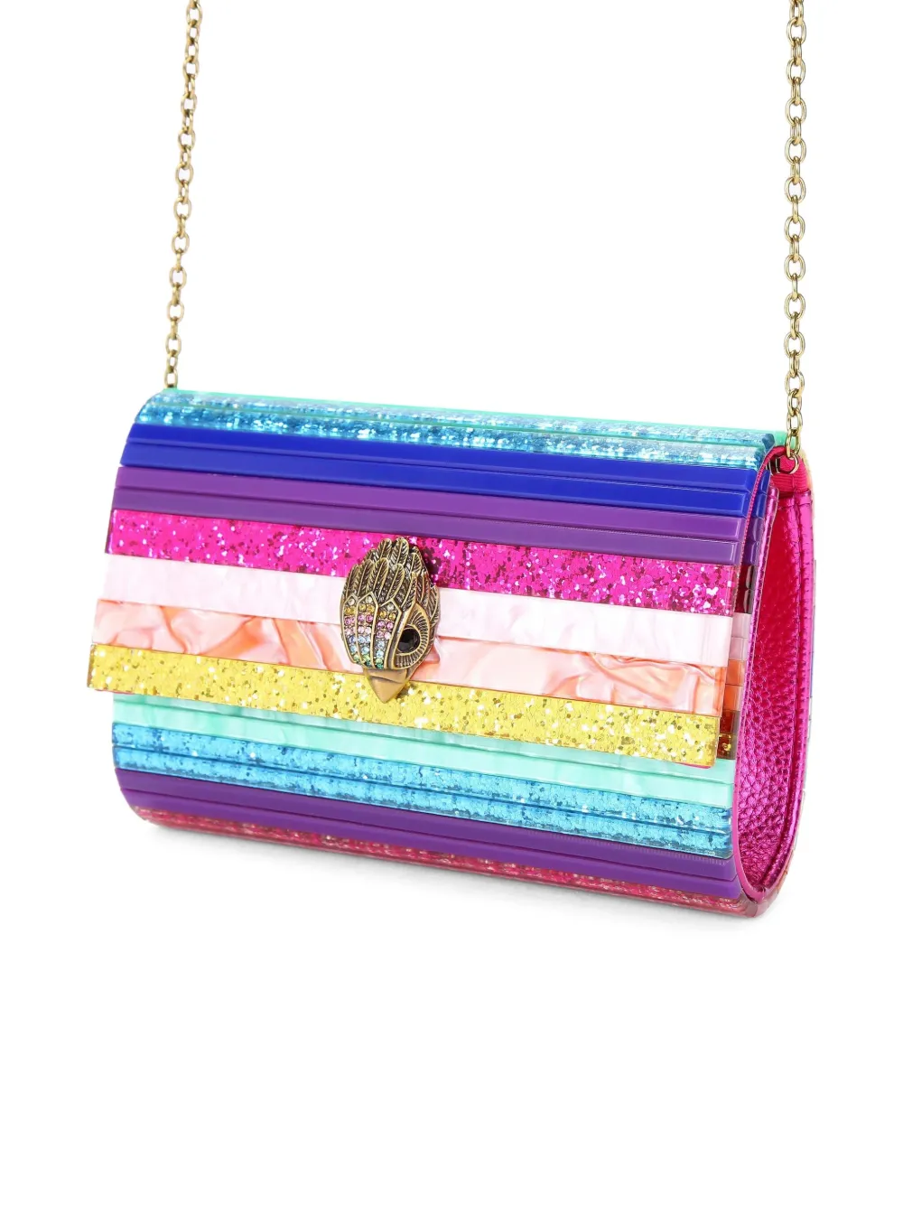 Party Eagle-Embellishment Clutch Bag