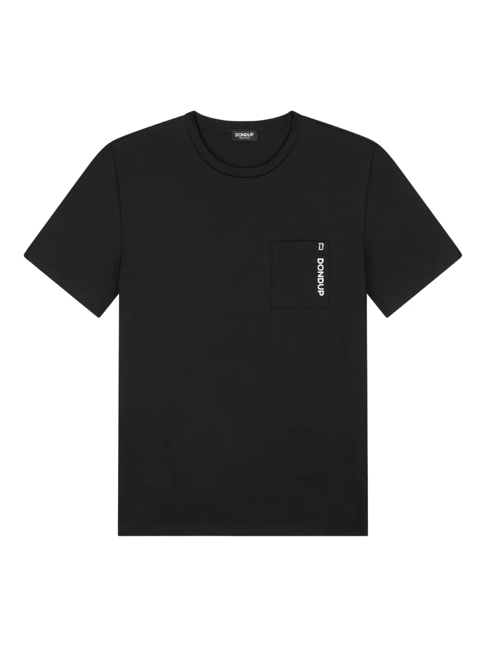 DONDUP pocket logo T-shirt Zwart